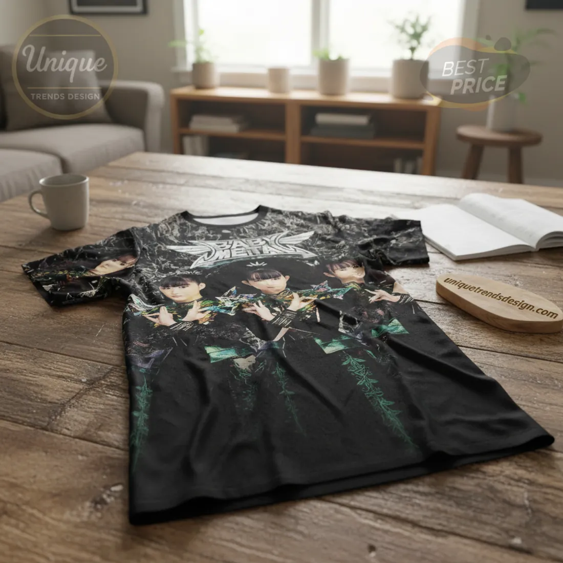 BABYMETAL The Biggest Tour Ever 3D Print T-Shirt