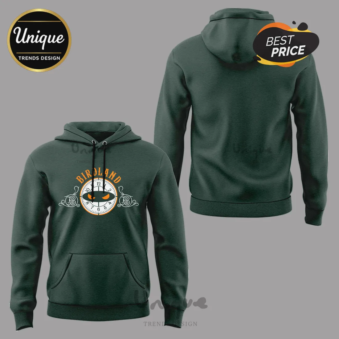 Baltimore Orioles Birdland Clock Graphic Fan Gift Pullover Hoodie Baltimore Orioles Birdland Clock Graphic Fan Gift Pullover Hoodie