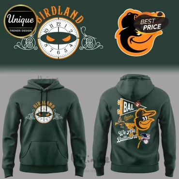 Baltimore Orioles Birdland We Are Baltimore Fan Tribute Hoodie