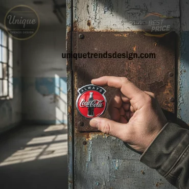 Coca-Cola ALWAYS 3D Metallic Car Badge