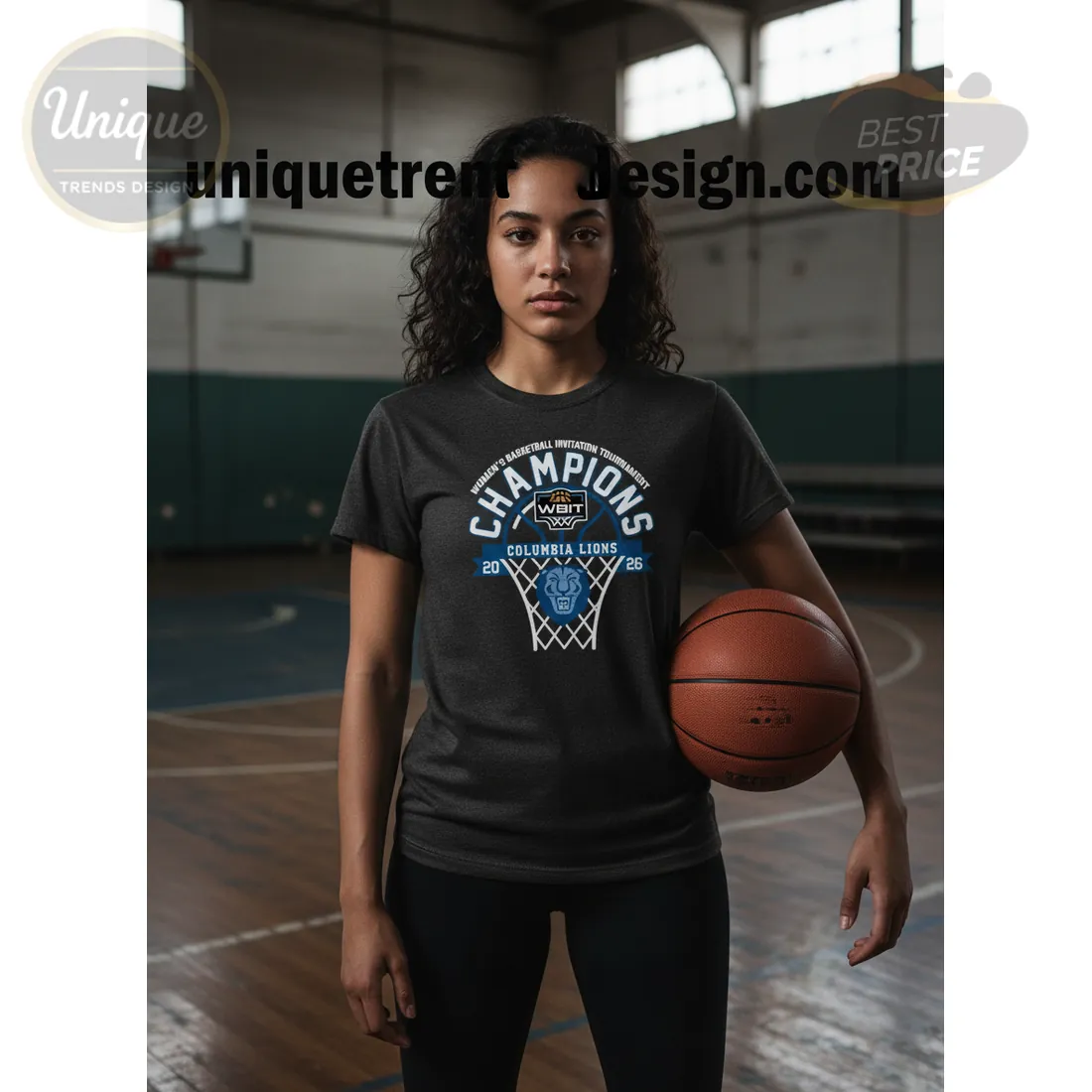 Columbia Lions Women’s Basketball Invitation Tournament Champions T-Shirt Columbia Lions Women’s Basketball Invitation Tournament Champions T-Shirt