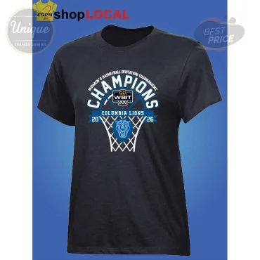 Columbia Lions Women’s Basketball Invitation Tournament Champions T-Shirt