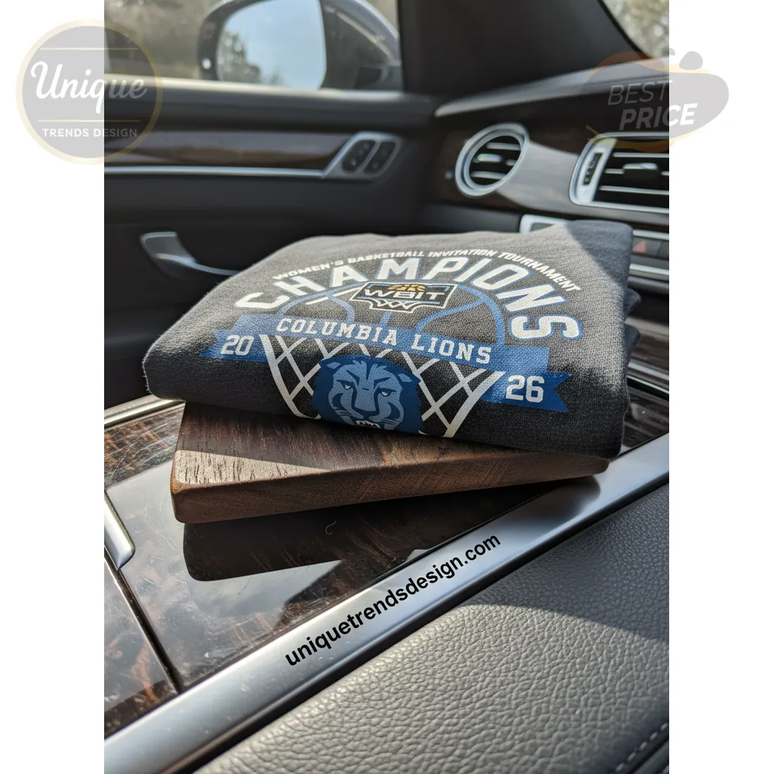 Columbia Lions Women's Basketball Invitation Tournament Champions T-Shirt