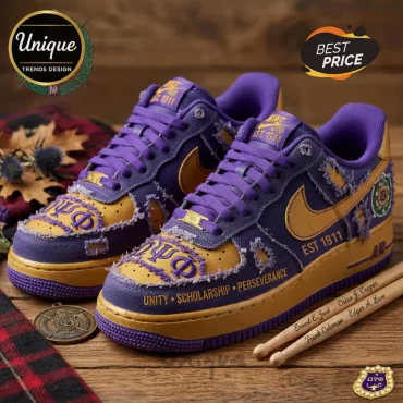 Custom Omega Psi Phi Nike Air Force 1