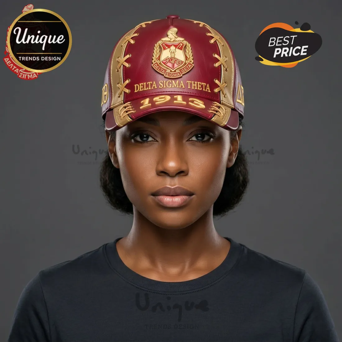 Delta Sigma Theta 1913 Commemorative Baseball Cap Delta Sigma Theta 1913 Commemorative Baseball Cap