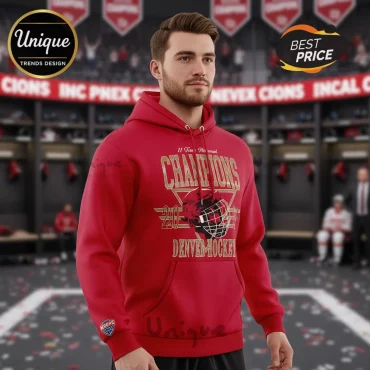 Denver Pioneers 2024 NCAA National Champions Commemorative Fan Hoodie