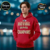 Denver Pioneers NCAA National Champions Commemorative Ice Hockey Hoodie