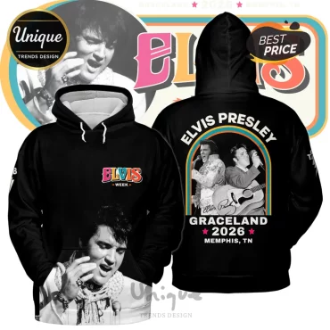 Elvis Presley Graceland 2026 Hoodie