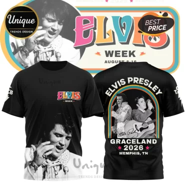 Elvis Presley Graceland 2026 Hoodie
