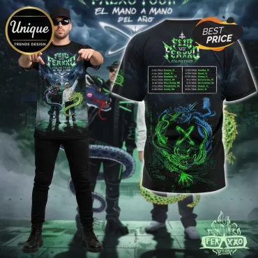 Feid vs Ferxxo Falxo Tour El Mano A Mano Shirt