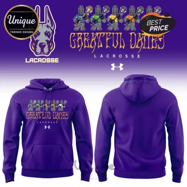 Grateful Danes Lacrosse Grateful Dead Inspired Fan Apparel Hoodie