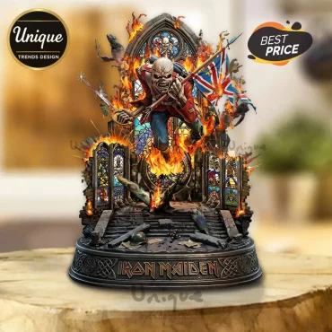 Iron Maiden Eddie Premium Collectible Iconic Acrylic Plaque