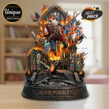 Iron Maiden Eddie Premium Collectible Iconic Acrylic Plaque