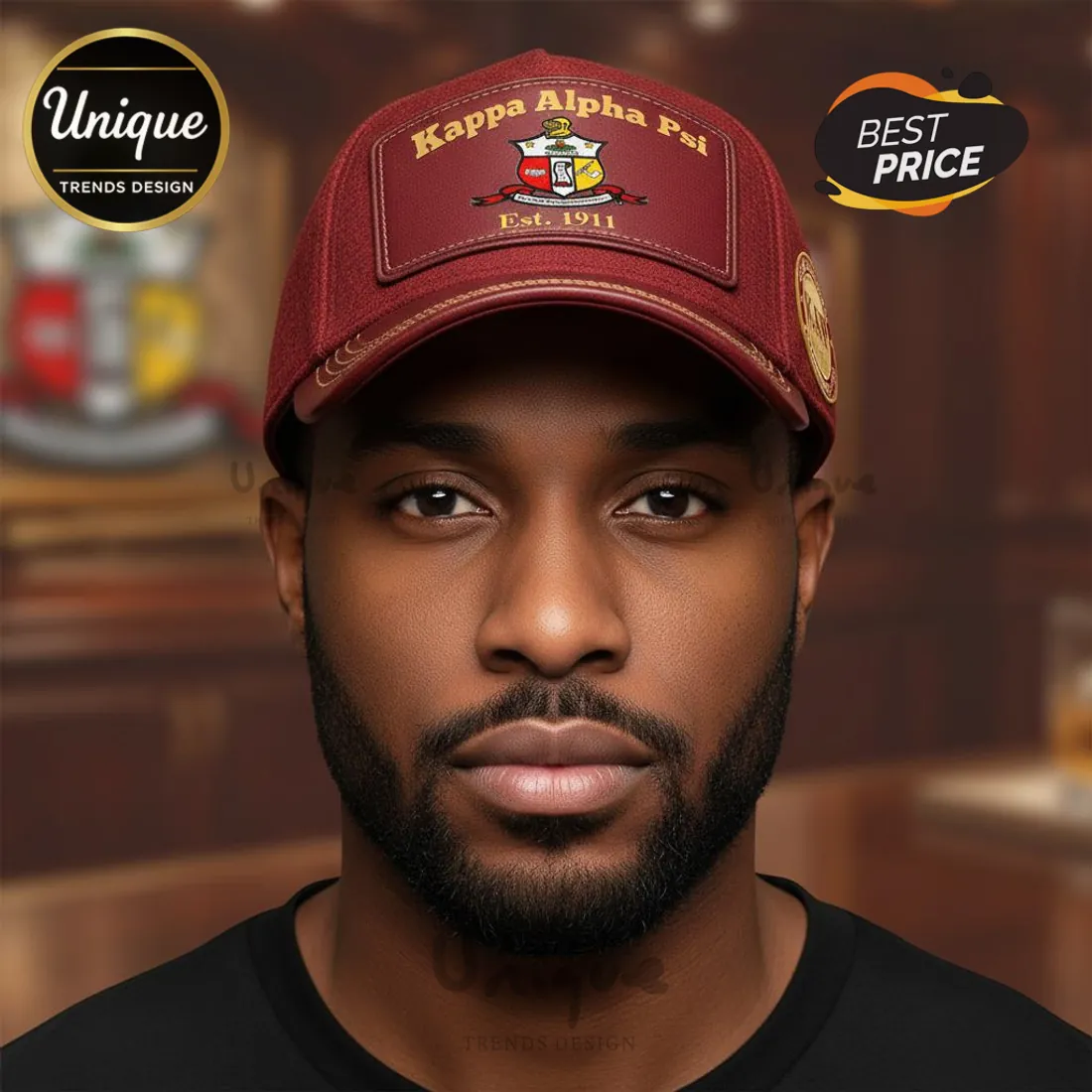 Kappa Alpha Psi KΛΨ 1911 Founders Heritage Premium Embroidered Cap Kappa Alpha Psi KΛΨ 1911 Founders Heritage Premium Embroidered Cap