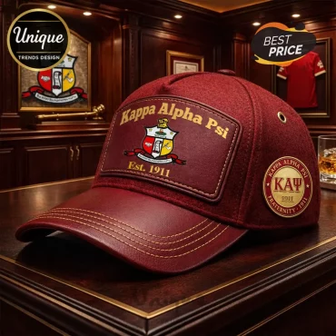 Kappa Alpha Psi KΛΨ 1911 Founders Heritage Premium Embroidered Cap