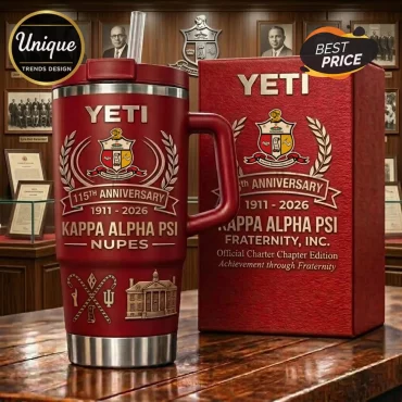 Kappa Alpha Psi NUPES 115th Anniversary YETI Tumbler