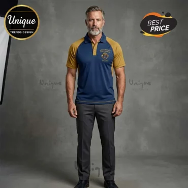Knights of Columbus Gold & Navy Men’s Polo Shirt