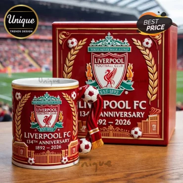 Liverpool FC 134th Anniversary Coffee Mug