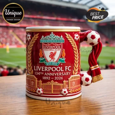 Liverpool FC 134th Anniversary Coffee Mug