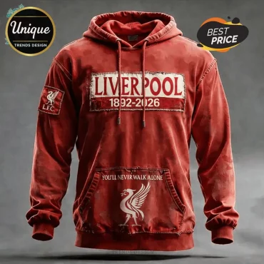 Liverpool Football Club 1892-2026 Distressed Hoodie