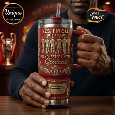 Manchester United Collector’s Edition Football Legends Greatness Tumbler