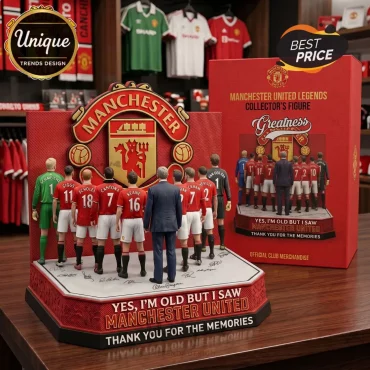 Manchester United Legends Acrylic Plaque