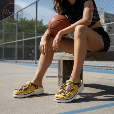 Michigan Basketball Wolverines 3D Design Clogs