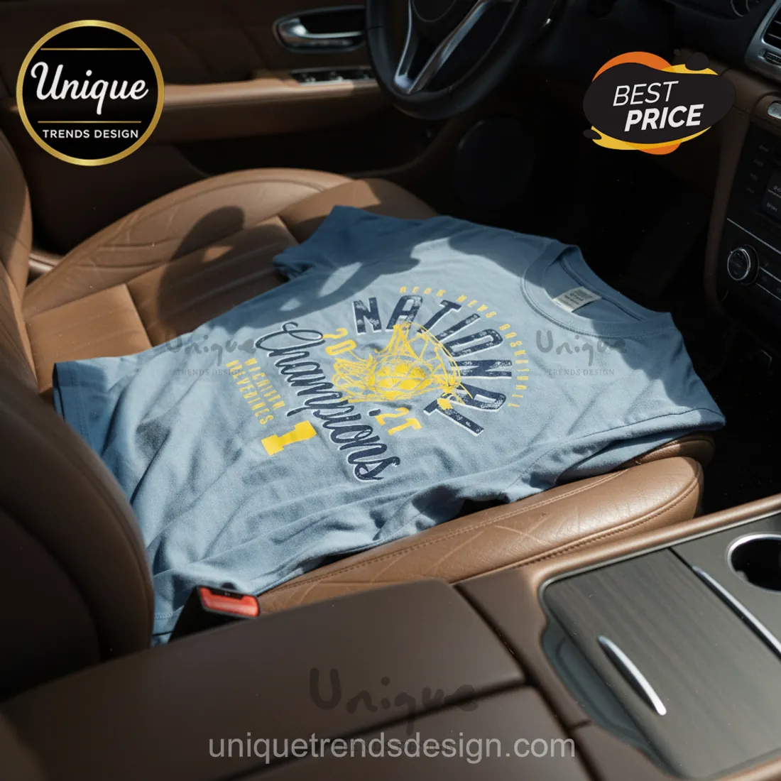 Michigan Wolverines Men's Basketball National Champions T-Shirt