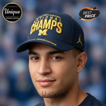 Michigan Wolverines Men’s Basketball National Champs Jordan Premium Cap Michigan Wolverines Men’s Basketball National Champs Jordan Premium Cap