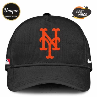 New York Mets Black Custom Name Number Replica Baseball Jersey