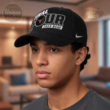 Nike 2026 NCAA Final Four Texas Longhorns Commemorative Black Baseball Cap Nike 2026 NCAA Final Four Texas Longhorns Commemorative Black Baseball Cap