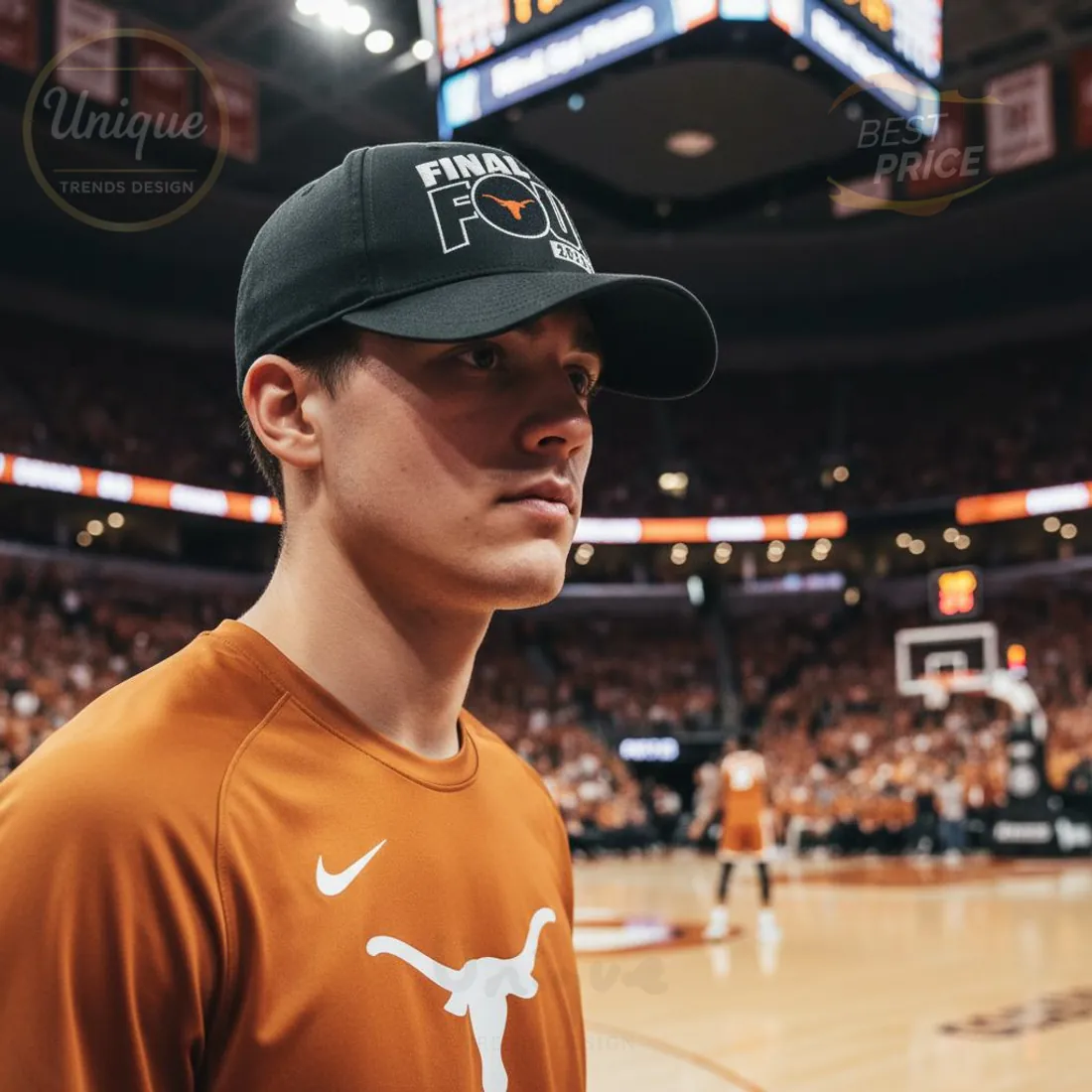 Nike 2026 NCAA Final Four Texas Longhorns Commemorative Black Baseball Cap Nike 2026 NCAA Final Four Texas Longhorns Commemorative Black Baseball Cap