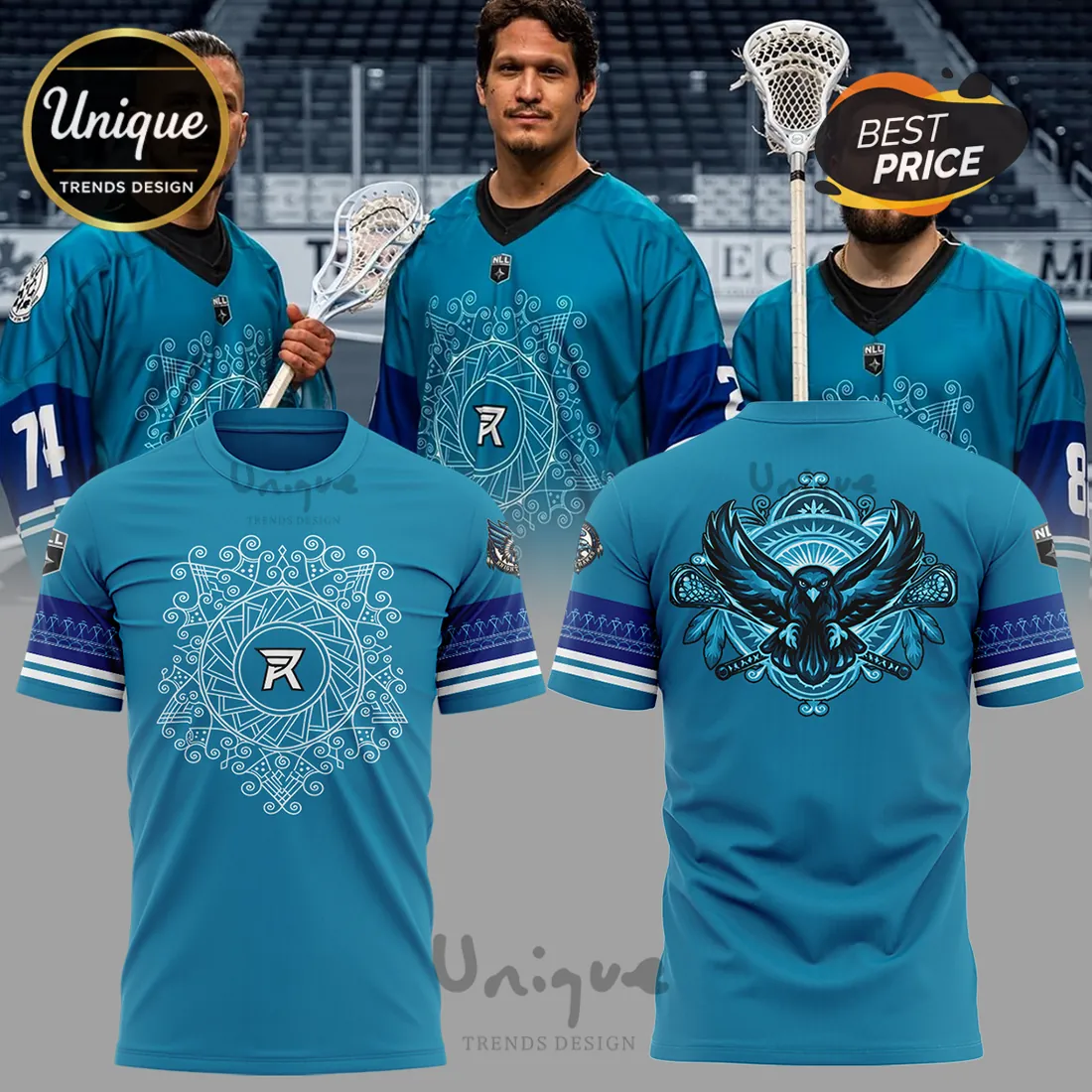 NLL Thompson Brothers Indigenous Inspired Graphic Lacrosse Hoodie NLL Thompson Brothers Indigenous Inspired Graphic Lacrosse Hoodie