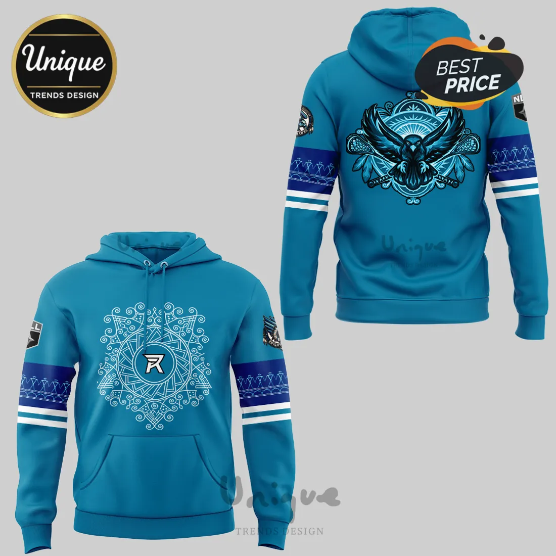NLL Thompson Brothers Indigenous Inspired Graphic Lacrosse Hoodie NLL Thompson Brothers Indigenous Inspired Graphic Lacrosse Hoodie