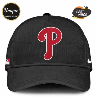 Philadelphia Phillies MLB Black Custom Name & Number Baseball Jersey