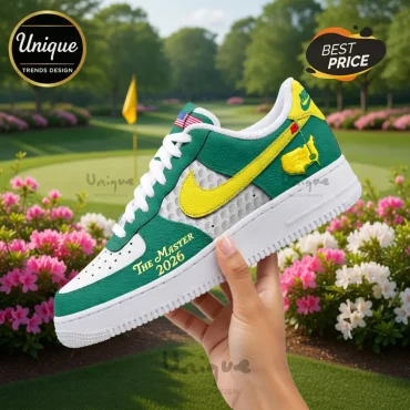 Premium Masters Golf 2026 Custom Air Force 1 Shoes