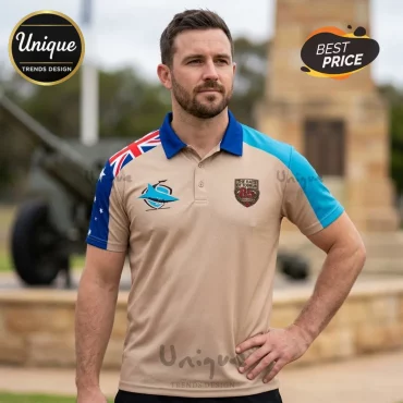 Rats of Tobruk 85th Anniversary Australian Commemorative Polo Shirt