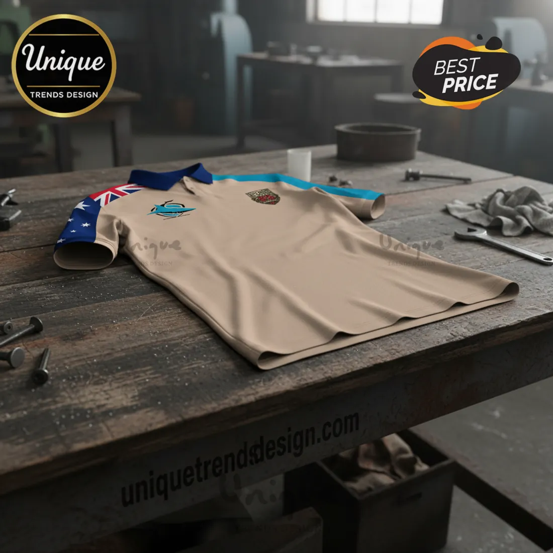 Rats of Tobruk 85th Anniversary Australian Commemorative Polo Shirt