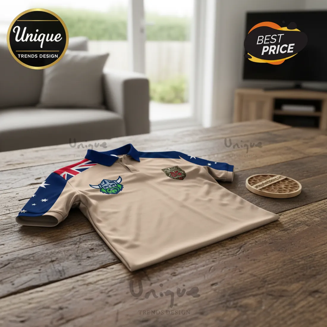 Rats of Tobruk 85th Anniversary Commemorative Australian Design Polo Shirt