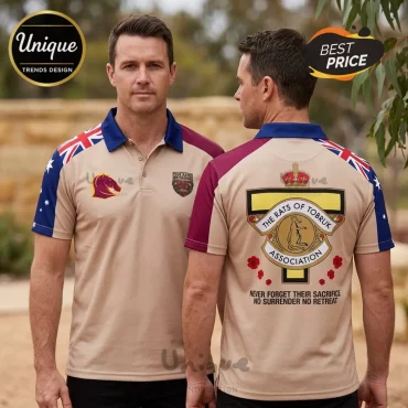 Rats of Tobruk 85th Anniversary Commemorative Australian Military Polo Shirt