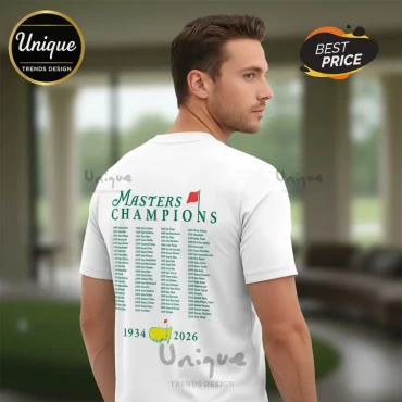 Rory McIlroy 2026 Masters Champion Commemorative Golf Fan T-Shirt