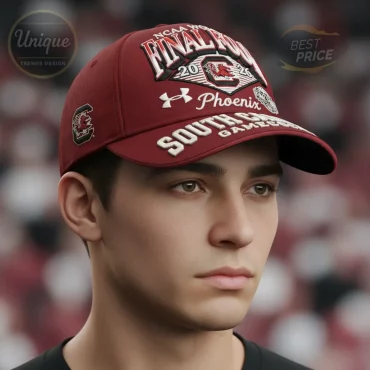 South Carolina Gamecocks NCAA Women’s Final Four 2026 Phoenix Commemorative Baseball Cap South Carolina Gamecocks NCAA Women’s Final Four 2026 Phoenix Commemorative Baseball Cap