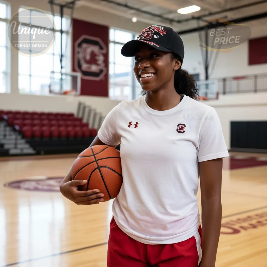 South Carolina Gamecocks NCAA Women’s Final Four 2026 Phoenix Embroidered Hat South Carolina Gamecocks NCAA Women’s Final Four 2026 Phoenix Embroidered Hat
