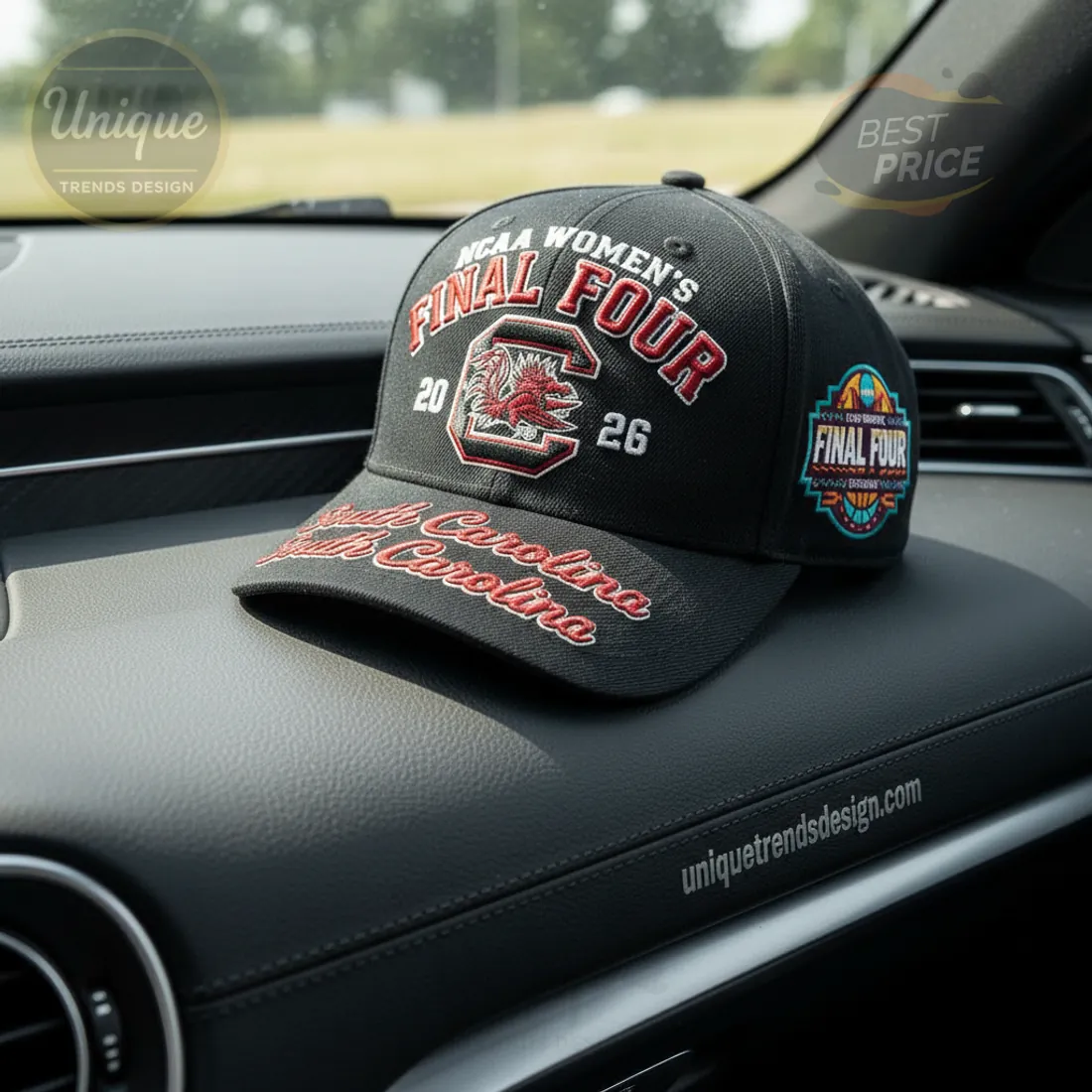 South Carolina Gamecocks NCAA Women's Final Four 2026 Phoenix Embroidered Hat