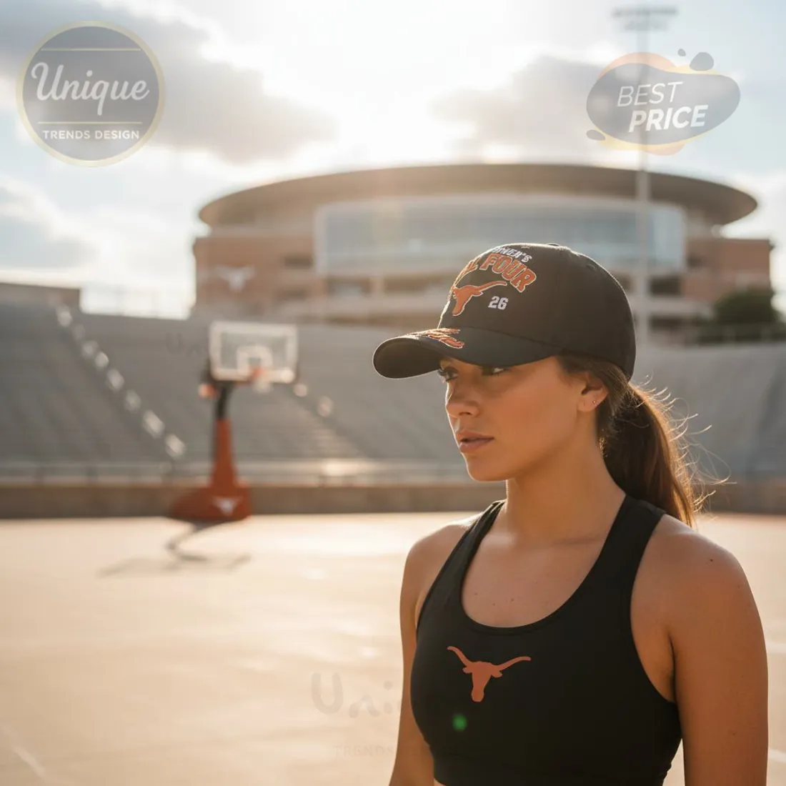 Texas Longhorns NCAA Women’s Final Four 2026 Phoenix Commemorative Baseball Cap Texas Longhorns NCAA Women’s Final Four 2026 Phoenix Commemorative Baseball Cap