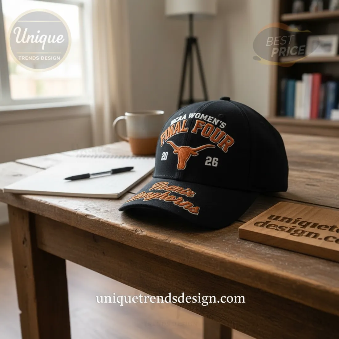 Texas Longhorns NCAA Women's Final Four 2026 Phoenix Commemorative Baseball Cap