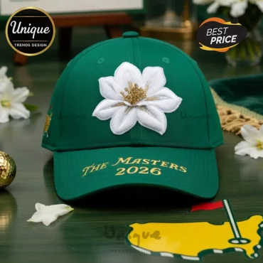 The Masters 2026 Green Magnolia Baseball Cap