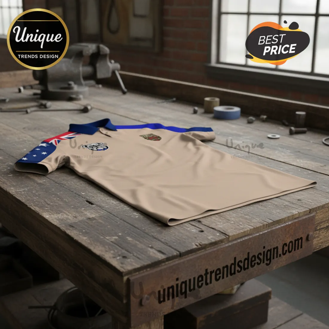 Tobruk Rats 85th Siege Anniversary Military Tribute Polo Shirt