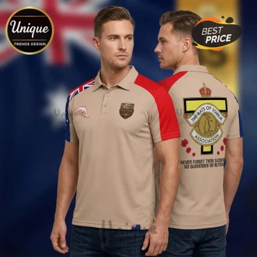 Tobruk Rats Association Australian 85th Anniversary Veteran Polo Shirt