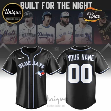 Toronto Blue Jays Black Alternate Fan Baseball Jersey